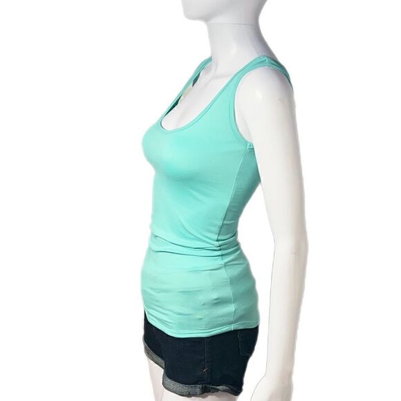 Rue21 Fitted Tank Top Bundle- Coral Pink/Cool Mint (XS) - Picture 5 of 11